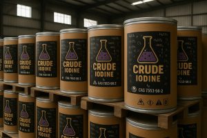 Crude Iodine – Industrial Grade Elemental Iodine