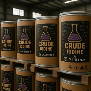 Crude Iodine – Industrial Grade Elemental Iodine